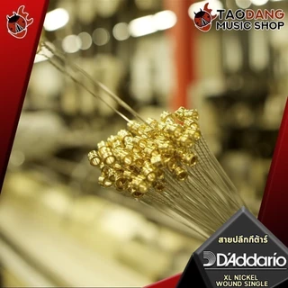 สายปลีกกีต้าร์ไฟฟ้า D'Addario XL Nickel Wound Single - Electric Guitar String D'Addario XL Nickel Wound Single เต่าแดง