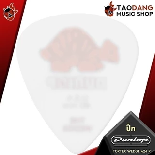 ซื้อ 12 ชิ้นลดเพิ่มอีก 3% ปิ๊กกีต้าร์ Jim Dunlop Tortex Wedge 424R - Pick guitar ปิ๊กเต่า ทุกขนาด จากทางร้าน ,การันตี -