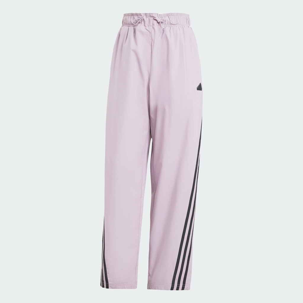 adidas Lifestyle Future Icons 3-Stripes Woven Pants Women Purple IS3655