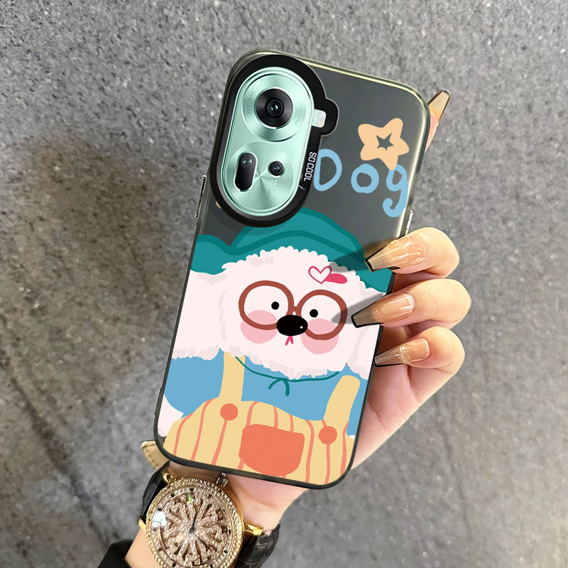 เคสสำหรับ OPPO Reno 11 5G Reno 10 5G Reno 10 Pro 5G Reno 8T 5G เคสผิวนอกป้องกันตกป้องกันโปร่งใส