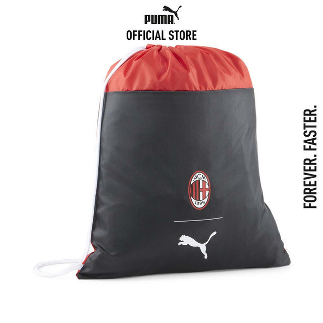 PUMA FOOTBALL - ถุงใส่ของไปยิม A.C. Milan Fan สีดำ - 07976401