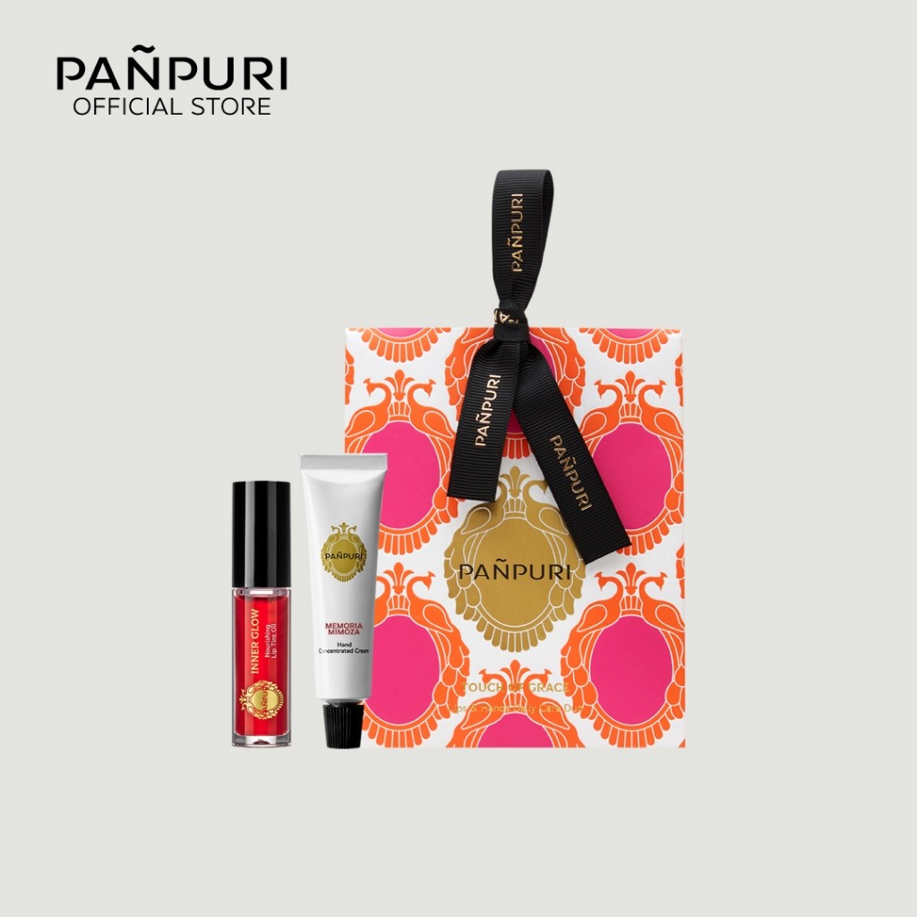 PAÑPURI TOUCH OF GRACE Lips & Hand Daily Care Duo ปัญญ์ปุริ ทัช ออฟ เกรซ ลิป แอนด์ แฮนด์ เดลี่ แคร์ ดูโอ