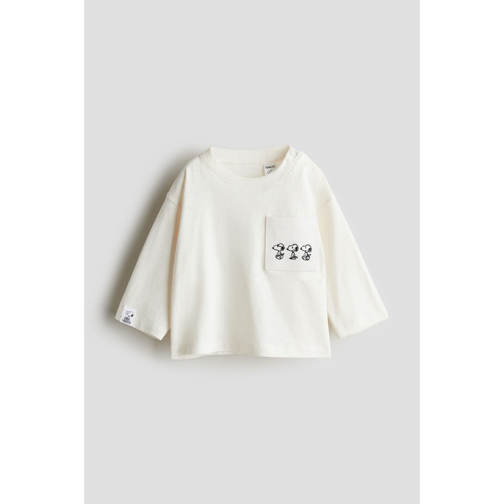 H&M Infants Long-sleeved print-motif top 1243143_1