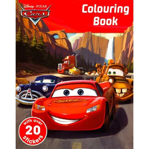 BBW หนังสือ Disney Pixar Cars: Colouring Book