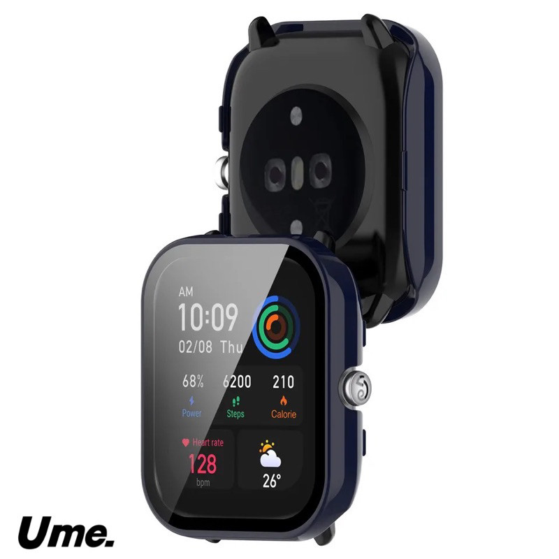 ส่งเร็ว🔥เคส PC ป้องกันเต็มจอ พร้อมกระจกนิรภัย สําหรับ Huami Amazfit GTS 4 mini watch Cover case Gts4