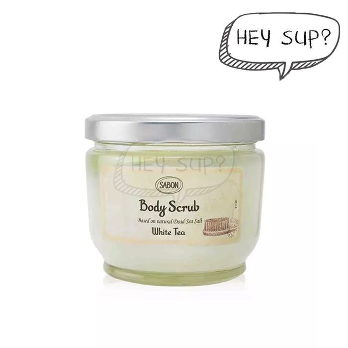SABON Body Scrub Large - White Tea 600g