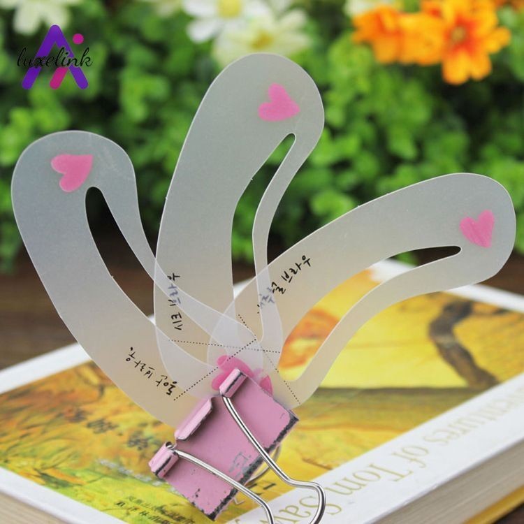 luxelinkWearable Eyebrow Card ปรับ Eyebrow Spacing Beauty Eyebrow Trimming เครื่องมือ