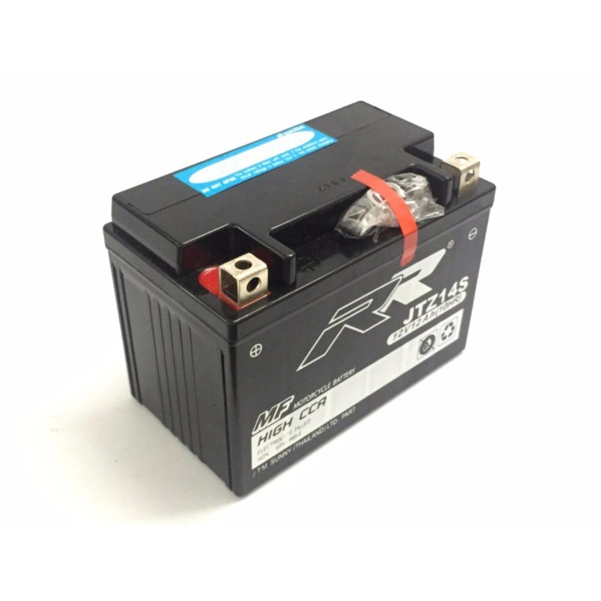 แบต BIGBIKE แบตเตอรี่ BIGBIKE แบตมอเตอร์ไซค์ บิ๊กไบค์ RR JTZ14S 12V12Ah - รูปที่ 2
