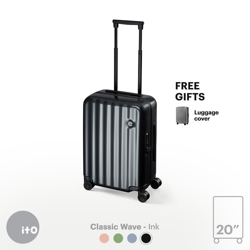 ITO Wave 20 นิ้ว - กระเป๋าเดินทาง 20 นิ้ว carry on luggageกระเป๋าเดินทางขึ้นเครื่องได้ น้ำหนักเบา