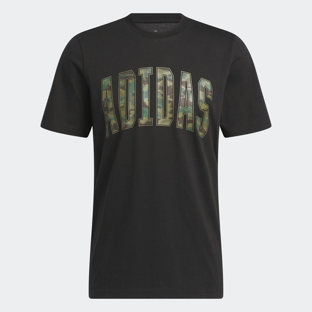 adidas Lifestyle Sportswear Camo Tee Men Black HS3213
