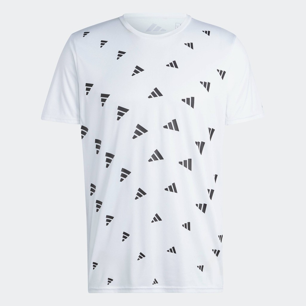 adidas Running Brand Love Graphic Tee Men White HR3255