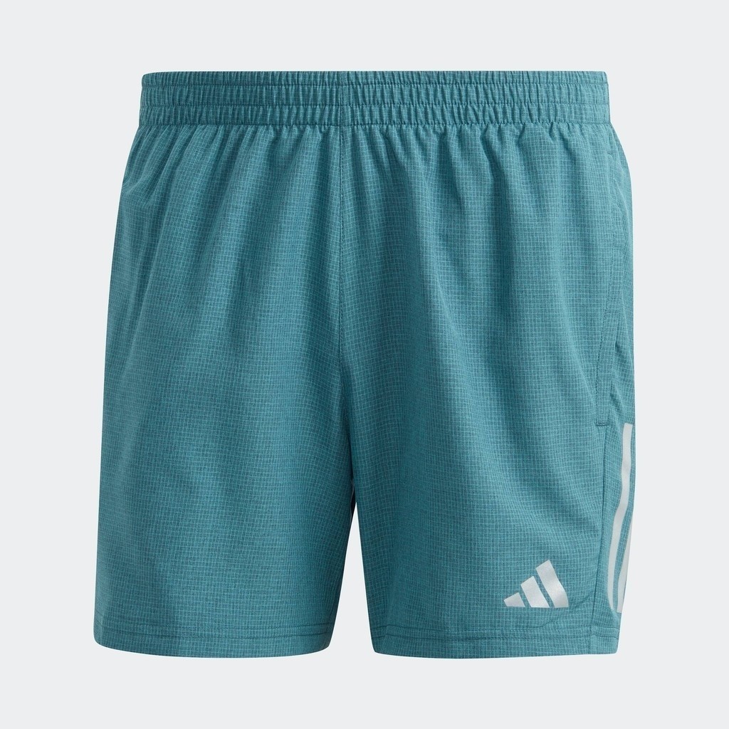 adidas Running Own the Run Heather Shorts Men Turquoise IM2482