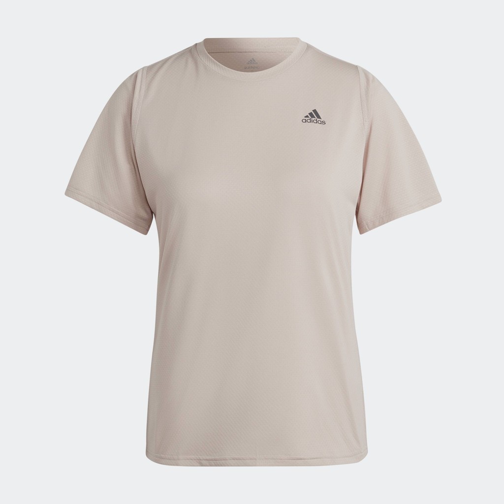 adidas วิ่ง เสื้อวิ่ง Run Icons ผู้หญิง สีน้ำตาล HR9886