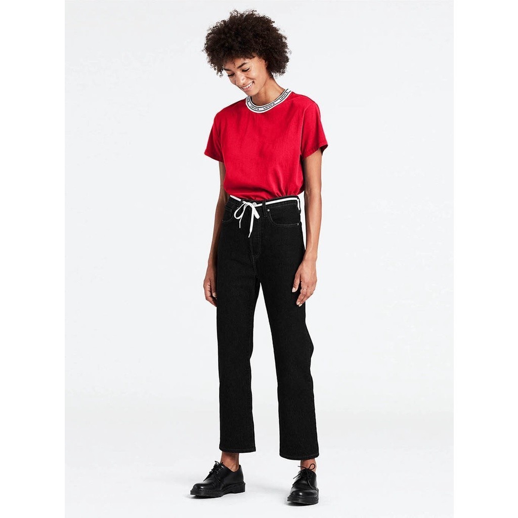 กางเกงยีนส์ Levi's® Women's Ribcage Straight Ankle Jeans