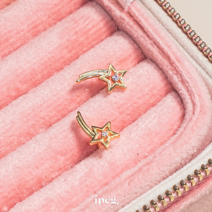 JPEG - Falling Star Earring