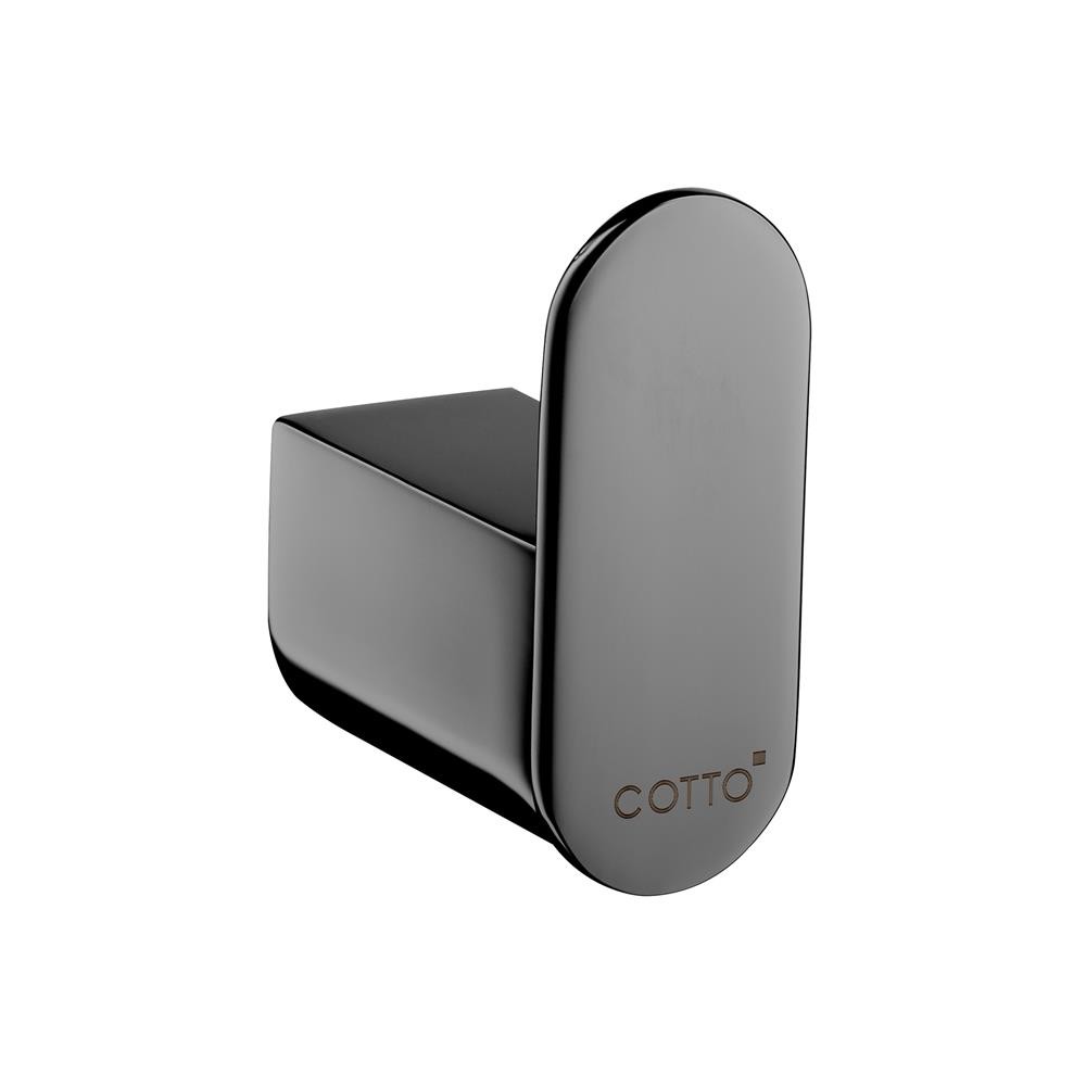 HomePro ขอแขวนผ้า  CT0281(BN2)(HM) สีดำ แบรนด์ COTTO