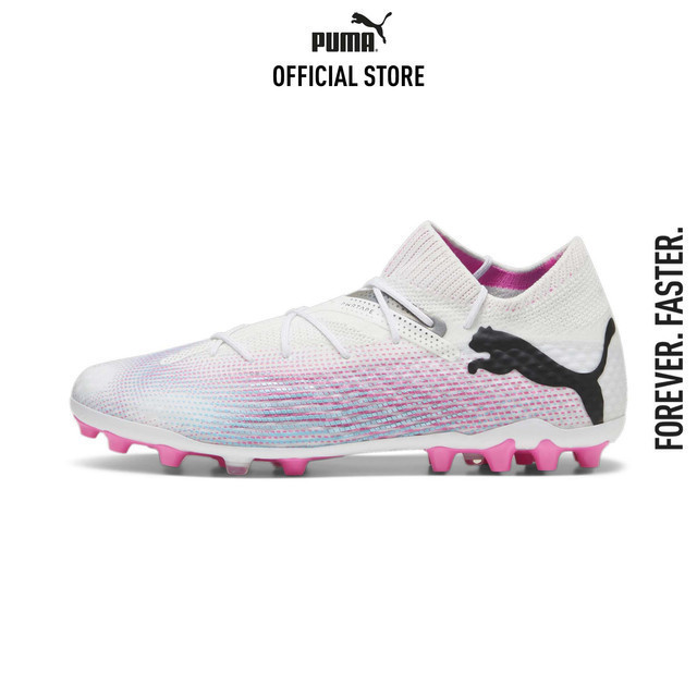 PUMA FOOTBALL - รองเท้าฟุตบอล FUTURE 7 ULTIMATE MG สีขาว 10770301