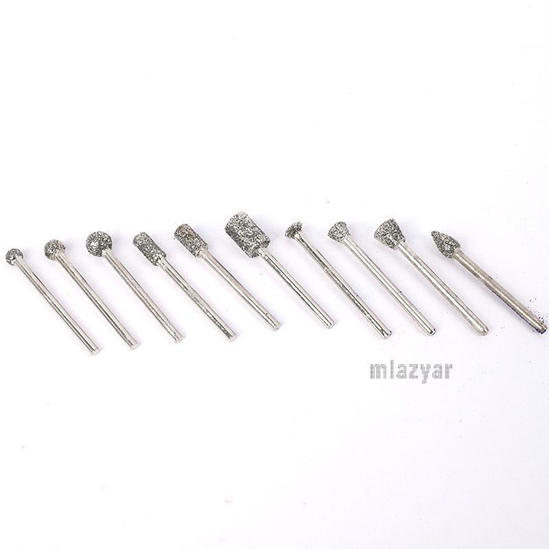 😍COD😍ชุดหัวเจียรทังสเตนคาร์ไบด์ ชุดดอกเจียร ดอกเจียรคาร์ไบด์ ชุดดอกเจียรทังสเตนคาร์ไบด์ ขนาดแกน3มิล*หัว6มิล - รูปที่ 4