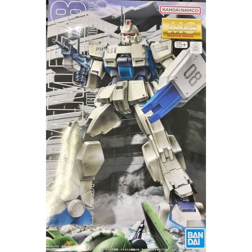 [ส่งตรงจากญี่ปุ่น] Bandai MG RX-79 GUNDAM Ez-8 GUNPLA ANIME TOY GIFT The 08th MS Team

