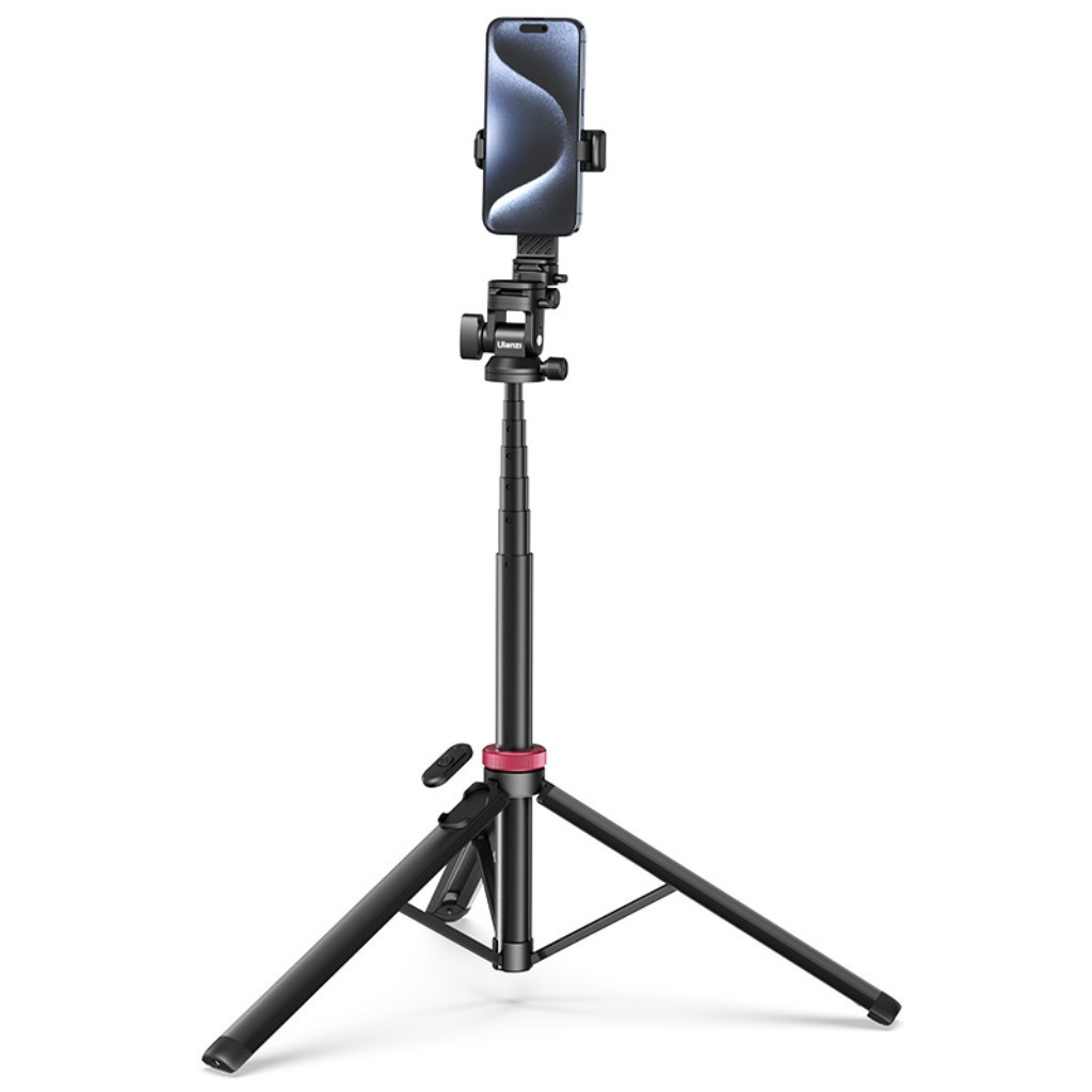 Ulanzi MT78 Monopod Selfie Stick Tripod ไม้เซลฟี่ ขาตั้งกล้อง Dual Cold Shoe รีโมท รับน้ำหนักได้5กก.