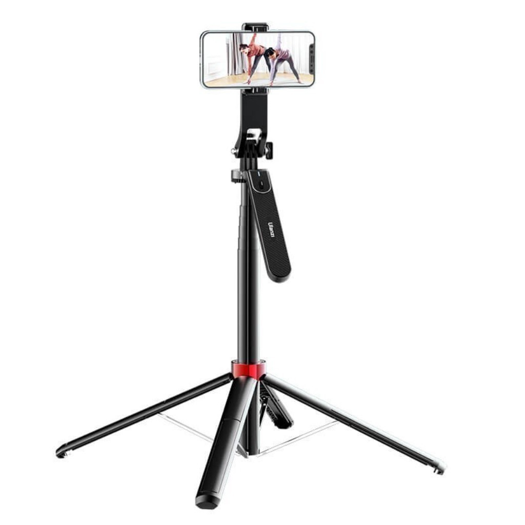 Ulanzi MA09 Selfie Stick(MT-44 Plus) ไม้เซลฟี่ ขาตั้งกล้อง โมโนพอด 4 ขา ยืดได้ 1.8 ม. มีรีโมทบลูทูธ