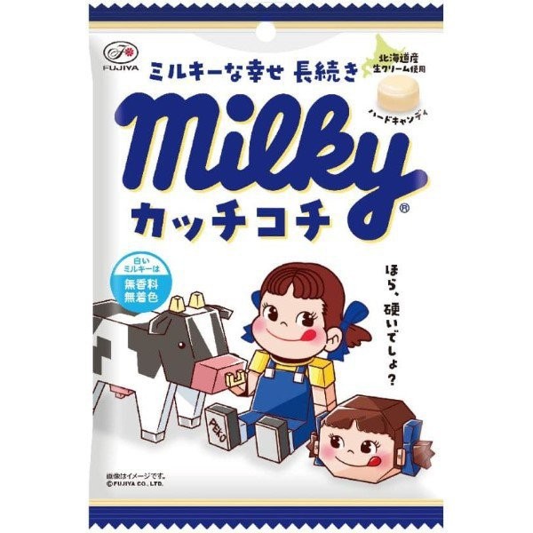 Fujiya Katchikochi Milky Pouch 72gThe most chunky candy in Milky's history, with the taste of the l 
