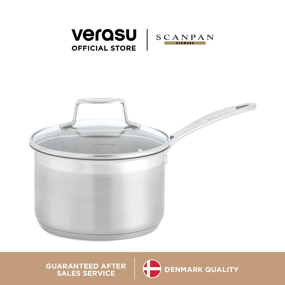 SCANPAN หม้อก้นลึกพร้อมฝา 18 ซม. รุ่น SCA-71231800