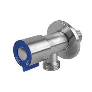 MARINE สต๊อปวาล์ว 2 ทางน้ำออก สแตนเลส 304 รุ่น BLUE TWIST 8107 |ZWF|