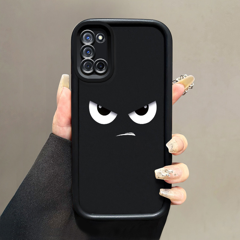 เคสสำหรับ OPPO A52 OPPO A72 OPPO A92 เคสป้องกันการกระแทกซิลิโคนเคสโทรศัพท์มีลายดวงตายอดนิยม