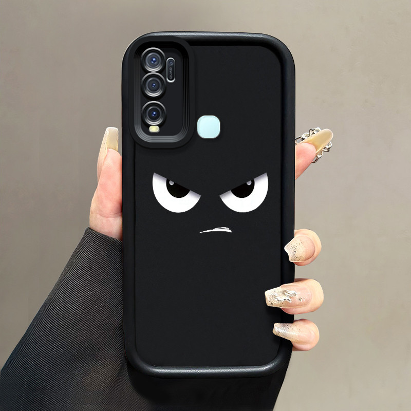 เคสสำหรับ VIVO Y50 VIVO Y30 VIVO Y30i เคสป้องกันการกระแทกซิลิโคนเคสโทรศัพท์มีลายดวงตายอดนิยม