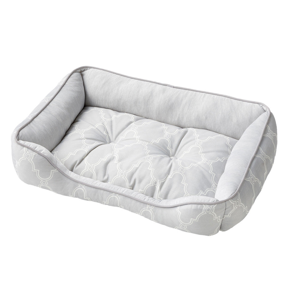 NITORI ที่นอนสัตว์เลี้ยง PET BED N-COOL WSP M-SQUARE GY S244 ความเย็นระดับ3