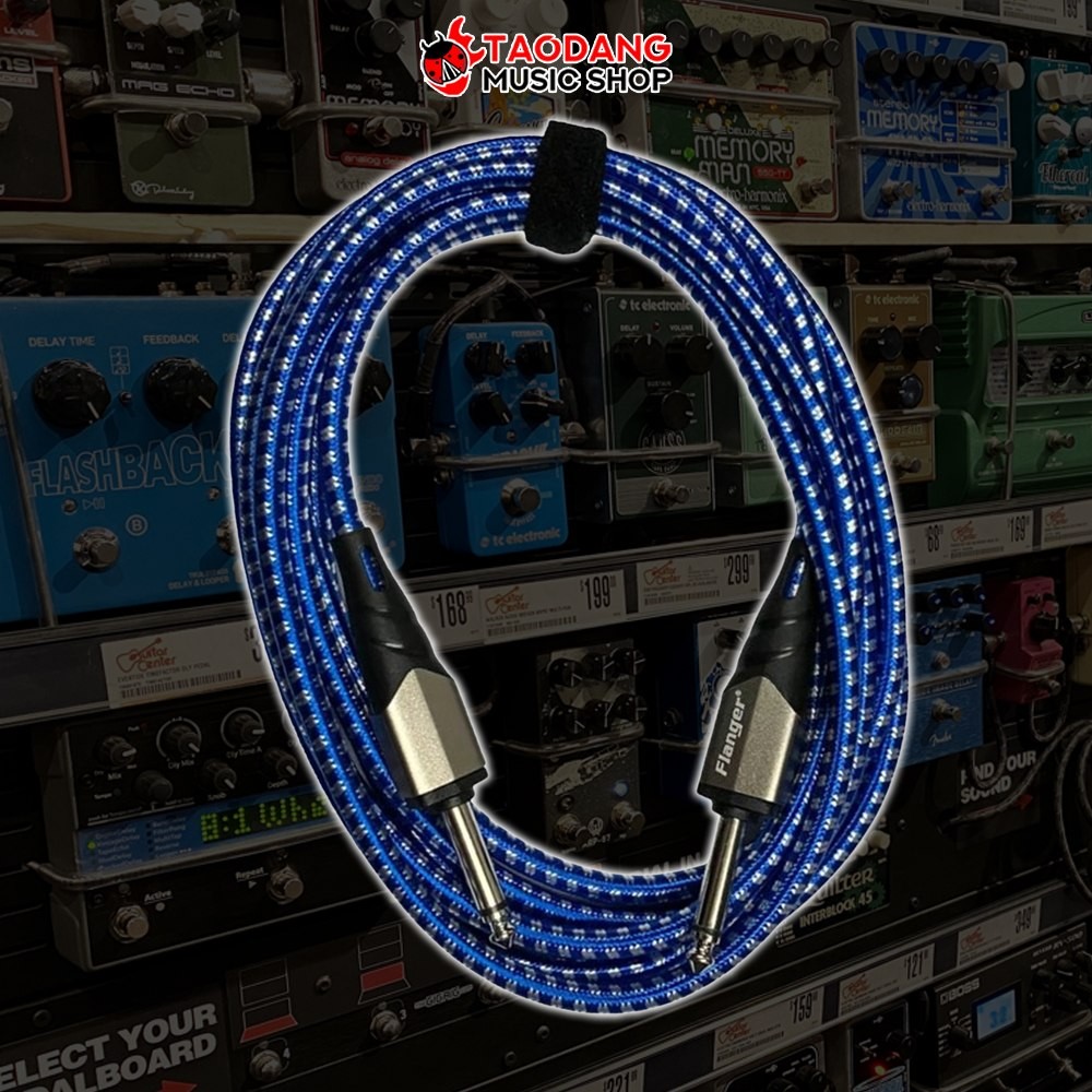 Flanger FICB007 สี Blue สายสัญญาณโมโน Flanger Cable – เต่าแดง ราคา ถูกที่สุด ดีลบีเคเค แกลเลอรีภาพที่ 3