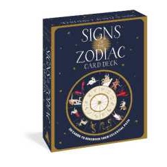 Signs of the Zodiac Card Deck : 50 Cards to Discover Your Celestial Path (Workman Card Decks)