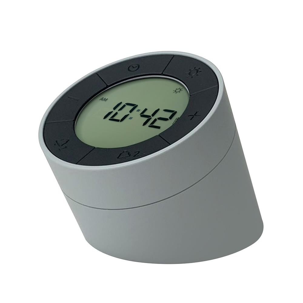DOGENI นาฬิกาดิจิตอล DOGENI TDP005GY 3 นิ้ว สีเทา ของตกแต่งบ้าน นาฬิกา TABLE CLOCK DIGITAL DOGENI TD