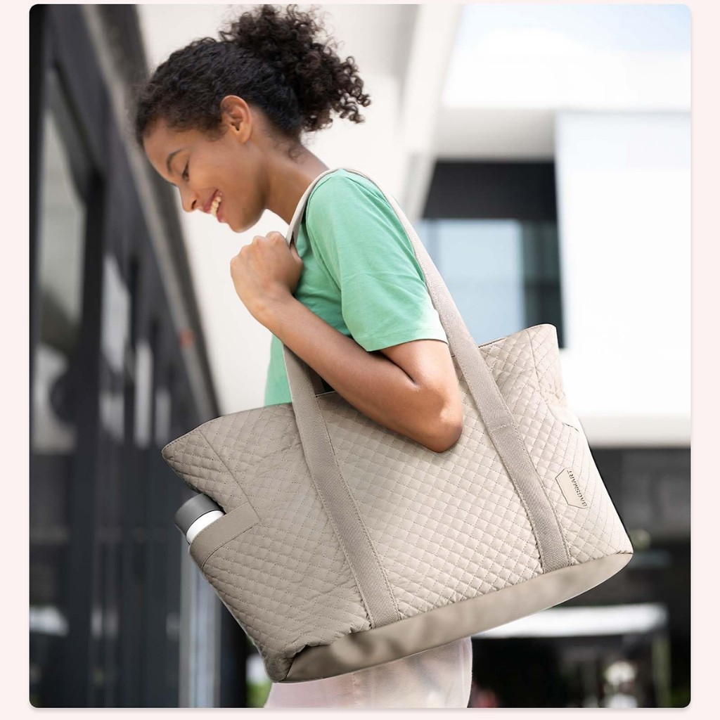 BAGSMART حقيبة توت نسائية كبيرة للسفر