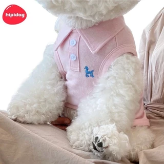 【Hipidog】เสื้อโปโล ขนาดเล็ก สําหรับสัตว์เลี้ยง สุนัข แมว