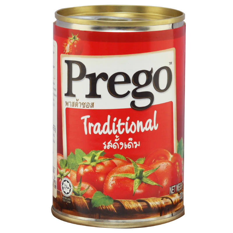 🌈 พรีโก้ซอสสปาเก็ตตี้ 300กรัม [9556191070144] 🏝️ Prego Spaghetti Sauce 300g.