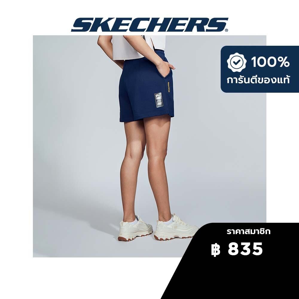 Skechers สเก็ตเชอร์ส กางเกงขาสั้นผู้หญิง Women Spy x Family Shorts - SL224W491-NAVY