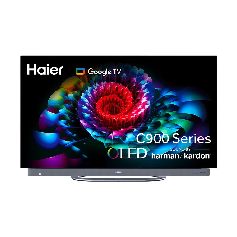 [จัดส่งพร้อมเชื่อมต่อสัญญาณ] HomePro โอแอลอีดีทีวี 65 นิ้ว  (4K, GOOGLE TV) H65C900UX แบรนด์ HAIER