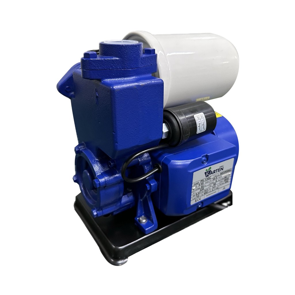 KARTEN ปั๊มน้ำอัตโนมัติ 370 วัตต์ รุ่น PS-130C สีน้ำเงิน