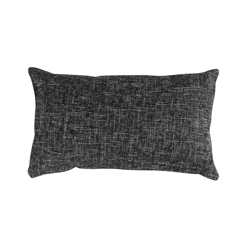 KASSA HOME หมอนอิง รุ่น Tweed ขนาด 50 x 30 ซม. สีดำ
