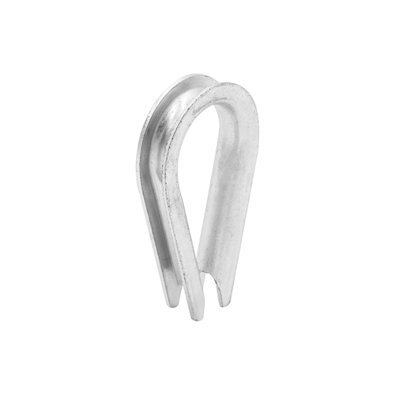 GIANT KINGKONG ห่วงหัวใจ รุ่น G411TM004 ขนาด 5/16 นิ้ว (แพ็ค 4 ชิ้น) สีซิงค์ขาว