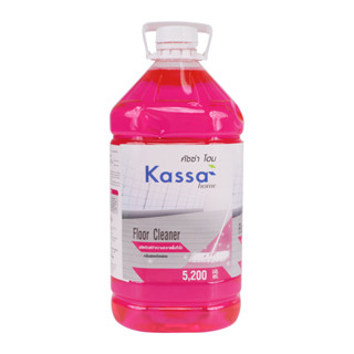 KASSA HOME น้ำยาถูพื้นทั่วไป   5200 มล. สีชมพู กลิ่นฟลอรัลเฟ…