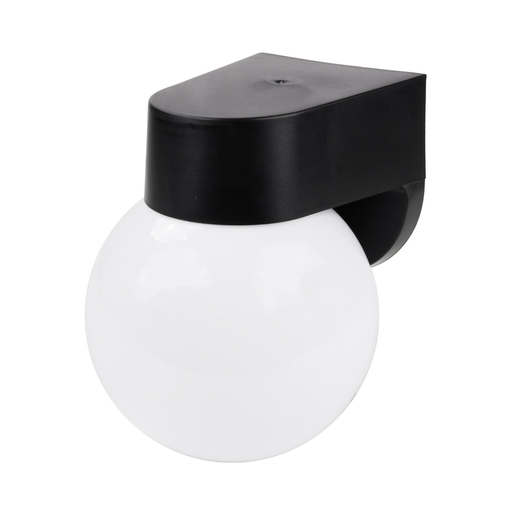 LUZINO โคมไฟผนังภายนอก (PS) 6 นิ้ว 1xE27 รุ่น JEWEL W06(WH) ขนาด 15 x 17 x 18.5 ซม. สีขาว