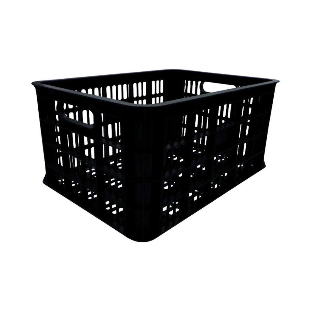 ลังโปร่งทรงเตี้ย พร้อมหูจับ KASSA HOME รุ่น STW-DD สีดำ