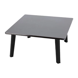 KASSA โต๊ะพับญี่ปุ่นลายผ้า ขนาด 60 x 60 ซม. สีเทา