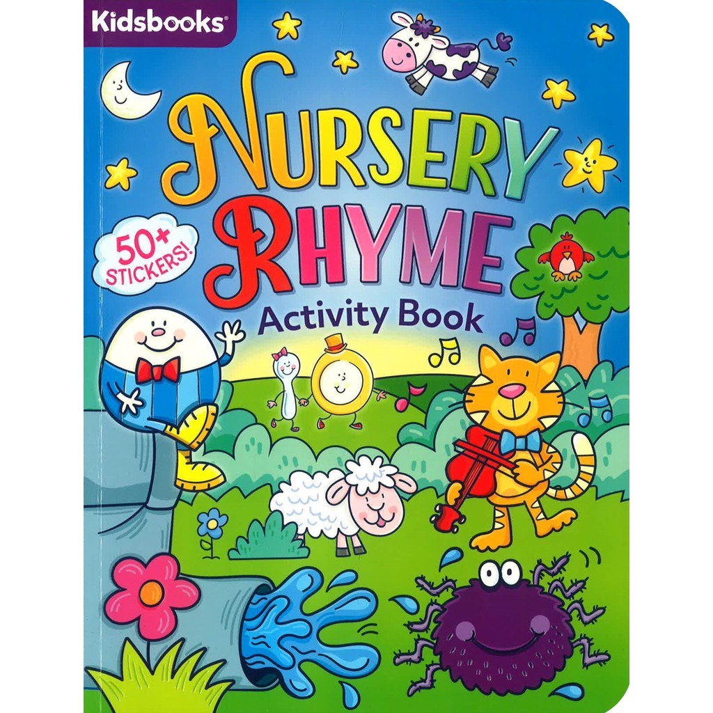 BBW หนังสือ Nursery Rhyme Activity Book ISBN: 9781628858464