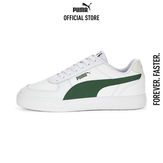 PUMA BASICS - รองเท้าออกกำลังกาย Caven สีขาว 38081026