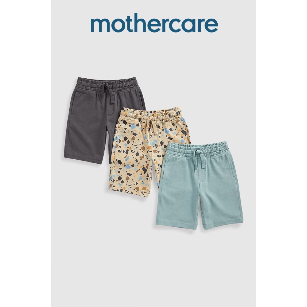 กางเกงขาสั้นเด็กผู้ชาย Mothercare Jersey Shorts - 3 Pack HD236