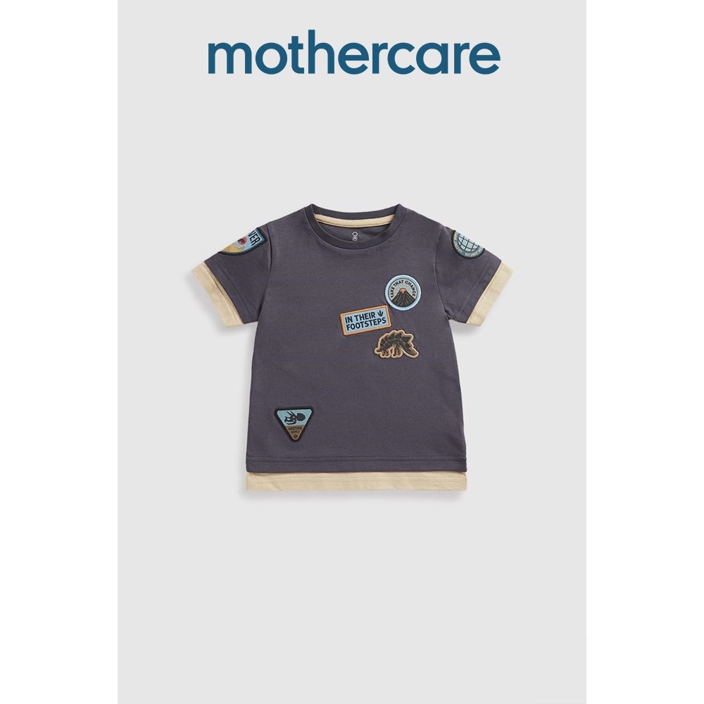 เสื้อยืดเด็กผู้ชาย Mothercare Double Layer T-Shirt HD226